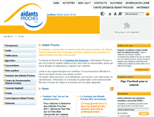 Tablet Screenshot of aidants-proches.be